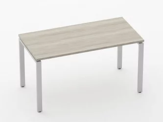 Стол прямой Deka П-обр. каркас 7.07.14  Дуб Сантана светлый