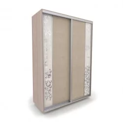 Шкаф-купе 2-х дверный Акцент-Вера КС 1400х600 Ясень шимо светлый