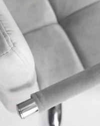 Офисное кресло для персонала DOBRIN TERRY Серый велюр MJ9-75