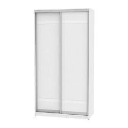 Белый шкаф-купе в прихожую Б-220х120х60-1(Белый-Д9Д9) / B-220х120х60-1(Белый-D9D9)