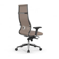 Кресло руководителя Мetta L 1m 46/4D Infinity Easy Clean (MPES) Комплект 2 Темно-бежевое