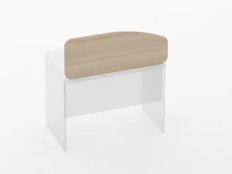 Экран разделительный Glassy 5.12.10 Бук светлый