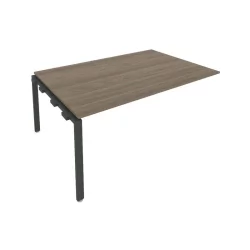 Проходной наборный элемент переговорного стола Metal System Б.ППРГ-5 Вяз/Антрацит