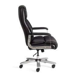 Кресло Atlant рецикл. кожа/иск. кожа, черный