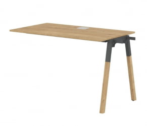 Брифинг-приставка Forta FB 1167 Дуб Гамильтон Черный графит