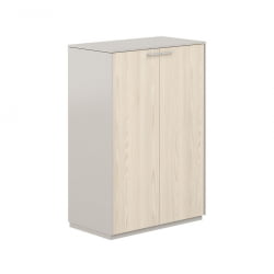 Шкаф средний Atlas NZ-0305.GS.YN Серый камень Ясень Наварра