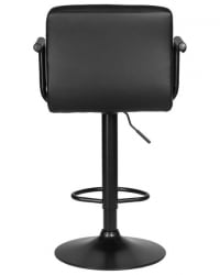 Стул барный ДОБРИН КРУГЕР АРМ БЛАCК (черный) 2 шт / DOBRIN KRUGER ARM BLACK