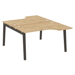 Рабочая станция ОНИКС ВООД ОВ.Д.СА-2 Тиквуд Светлый/Темный / ONIX WOOD OW.D.SA-2