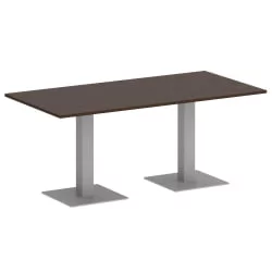 Стол прямоугольный HOME OFFICE VR.SP-5-180.2 Венге Цаво/Серый металл