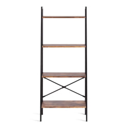 Стеллаж офисный WS-02 burnt