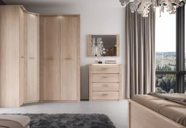 Зеркало Элана №13 Дуб сонома/Ель карпатская