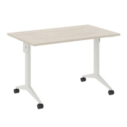 Стол складной мобильный КС-Пулл КС.М-2.7 Денвер Светлый/Белый / X-Pull X.M-2.7