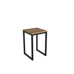 Табуретка SANVUT TM47 Дуб крафт/Черный