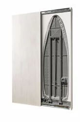 Узкий шкаф-купе Iron Slim Eco (левый, купе) Беленый дуб