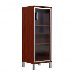 Стеллаж стекло тонированное В421.7 Л Бургунди / L