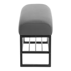 Банкетка Charli Lux/Чарли Люкс БО экокожа , Sharp Графит