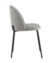 Стул Коди велюр Серый