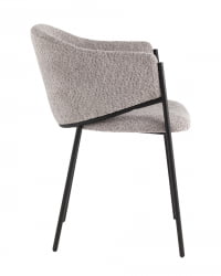 Стул Брасе букле Серый / Brace