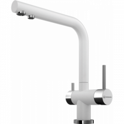 Смеситель Omoikiri Nagano-Wh Латунь/Гранит/Белый