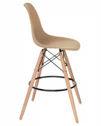 Стул барный ДОБРИН ДСВ БАР Бежевый ГР-03 / DOBRIN DSW BAR GR-03