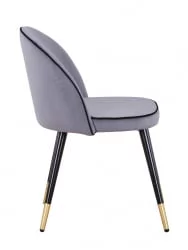 Стул Gabi LUX велюр Серый