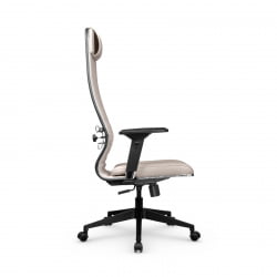 Кресло руководителя Мetta L 1m 38K2/4D Infinity Easy Clean (MPES) Комплект 8 Светло-бежевое