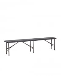 Скамейка складная пластиковая Кейт 180 (HDPE) Коричневый