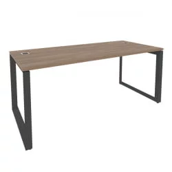Стол рабочий руководителя на О-образном м/к ОНИКС О.МО-СРР-5.8 Дуб Аризона/Антрацит / ONIX O.MO-SRR-5.8