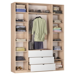 Шкаф распашный Р-230х180х45-3-ТР-М(ЯШТ-ЯШС) / R-230х180х45-3-TR-M(ЯШТ-ЯШС)