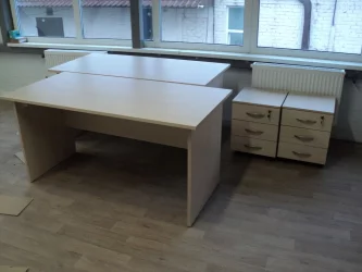 Большой письменный стол Альфа 63.10 Дуб кобург