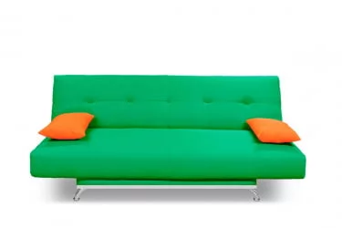 Диван с подушкой MANGO 2 (2 категория) Зеленый Оранжевый