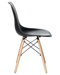 Стул со спинкой ДОБРИН ДСВ Черный Б-03 / DOBRIN DSW B-03