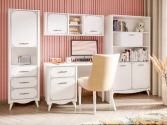 Стол левый Элис ЛД 532.110.000 Белый