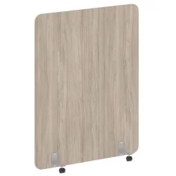 Перегородка на металлических опорах, на роликах Р-лине ДП.Р-140-180 Дуб Аттик / R-line DP.R-140-180