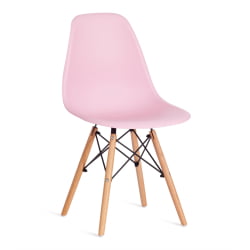 Стул CINDY (EAMES) (mod. 001) Светло-розовый/light pink