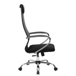 Кресло руководителя BRABIX PREMIUM Ultimate EX-800 хром Черное