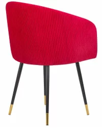 Стул обеденный DOBRIN MARY Малиновый велюр 1922-14