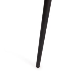 Барный стул CHILLY (mod.7095б) ткань/металл, 53х44х104 см, высота до сиденья 76 см, серый barkhat 26/черный