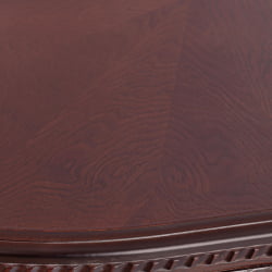 Стол COPPOLA бук, мдф, 140+40x80x77см, Tobacco, узор прямой