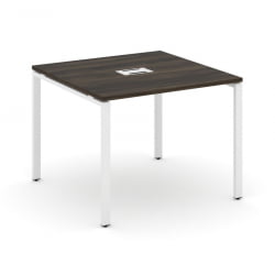 Стол переговорный (1 столешница) CОНCЕПТ CН.ПРГ-011 Дуб Мали Белый / CONCEPT CN.PRG-011