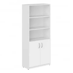 Шкаф с 1 комплектом глухих малых дверей SR-5W.5 (Белый)