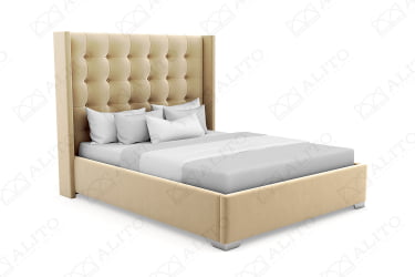 Кровать Milano 140x200 велюр Seven 115