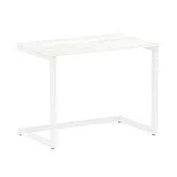 Стол письменный ХОМЕ ОФФИCЕ ВР.СП-2-98 Снежная платина/Белый металл / HOME OFFICE VR.SP-2-98