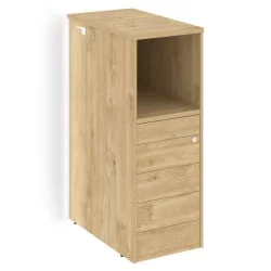 Тумба 5 ящиков TIP-ON проходная,  средняя ONIX O.R-TV-5TIP Тиквуд светлый