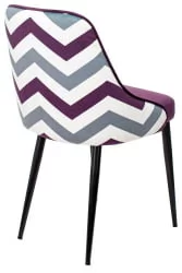 Стул для кухни Бюрократ KF-5 зигзаг VIOLET