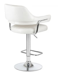 Стул барный ДОБРИН CХАРЛЙ (белый крокодил) 2 шт / DOBRIN CHARLY