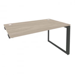 Стол-приставка на О-образном м/к к опорным элементам ОНИКС О.МО-СПР-3.8 Дуб Аттик/Антрацит / ONIX O.MO-SPR-3.8