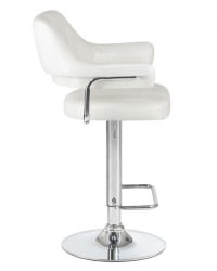 Стул барный ДОБРИН CХАРЛЙ (белый крокодил) 2 шт / DOBRIN CHARLY