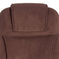 Кресло БЕРГАМО хром (22) флок , коричневый, 6 / BERGAMO