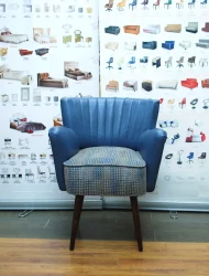 Кресло Свейн цвет синий